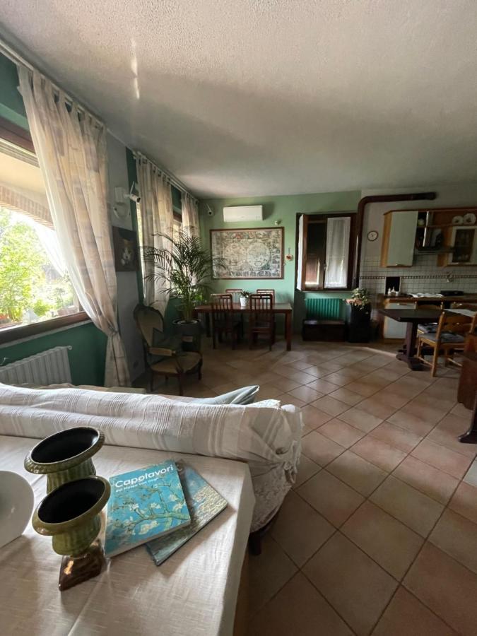 Il Giardino Di Emilia - Intero Appartamento In Villa Con Giardino Privato E Piscina Estiva Pontirolo Nuovo Екстер'єр фото